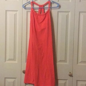 Orange Prana dress
